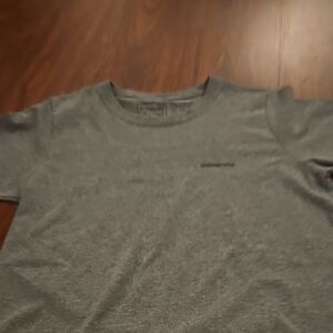 Patagonia Men's Heather Gray Short Sleeve Tee (Small, See Measurments)